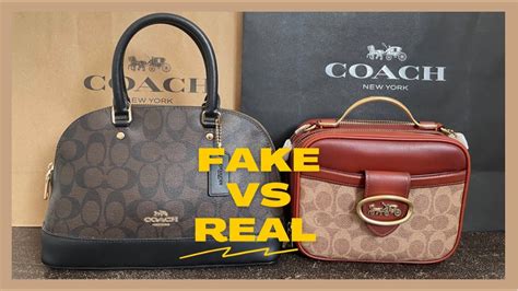 coach fake vs real bag|is my coach purse authentic.